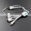 New Arrival 4 in 1 USB Charging Cable for iPhone 4 4s 5 5S 5C 6 6plus,samsung galaxy s6