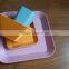 Bamboo fiber environmental protection tableware set