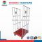 Wholesale 2 sided logistics pallet trolley roll container storage cage with wheels