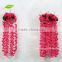 FLV01-4 silicone flowers artificial wisteria flower making for wedding decoration