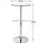 Bar Table with Footrest and Two Levels - 60cm x 110cm