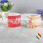 heart shape ceramic valentine day heart mug