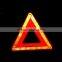 OEM GB fault car warning triangle warning sign car parking with a tripod vehicle reflective triangle