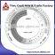 Custom Imprinted White Gloss Vinyl Plastic 3 Wheel BMI Calculator