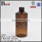 2017 wholesale good market 100ml plastic spray bottle amber color plastic spray bottle round plastic trigger spray bottle