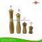 manual wooden pepper grinder set