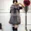 2016 new latest design winter woman faux fur vest ladies waistcoat