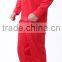 red 100%cotton flame retardant waterproof oil repellent trousers workwear uniform