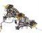 Lace jewelry black supperstar style bracelet wholesale girls jewelry set with diamonds