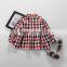 Long Sleeve Cotton Fashion Dress Baby Girl Party Dresses Kids Clothing