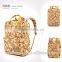 curved shoulder strap unisex light yellow backpacks