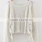EY0863S New Style Fashion Young Women Pure Color Pullover Sweater