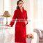 Flannel Velvet Fleece Dressing Gown Womens