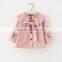 B40930A 2017 autumn new design baby wear clothes girls coat