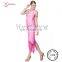 Latin sequin dress stage wear lovely pink 2015 L-11304