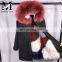 The Newest Popular Long Style Genuine Raccoon Fur Parka Jacket Women / Ladies Winter Jacket