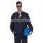 China Factory 2 Piece Latest Design Men Working Uniform Cotton Coveralls for Auto with Full Sleeved