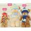 Teddy bear with scarf fluffy plush custom cute toy gift