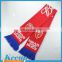 promotional item knitting hockey fan scarf