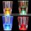 water activated small glass/LED lighted cup/bar use flashing cup