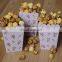 Customized high quality grease proof popcorn paper packaging box