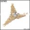 Gold rhinestone crystal accessory jewelry for bags shoes and decoration accessories