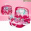 Role Play Jewelry Kit for Girls Toy Set Princess Suitcase Gift for Kids Children 3 Years Old