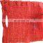 mesh net bag orange, net bag for garlic/potato net bag packing, pe net bag