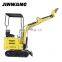 Multifunction 1 ton mini digger agricultural excavator used for farm