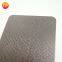 Good quality guarantee color coated metal water ripple design stamped 304 stainless steel sheet for decoration