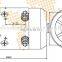 12 volt small dc electric motor 1.6kw high torque
