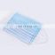 Flexible elastic ear loop disposable medical surgical mask 3ply face shield