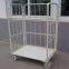 logistic storage roll cages trolleys for warehouse and supermarket transportation