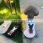 luxury Pet T-shirt Cat Parent-child Dog Pet Clothes popular logo famous brand