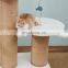 2020 new design high-end white cat climbing frame cat climbing tree double cat scratching posts