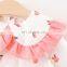 Cartoon children dress Korean princess dress girl long sleeve dress