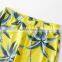 Summer Parent-Kids Swimwear Family Coconut palm print Hawaii beach Swimsuit Unisex