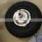 BLDC 10 inch bulit-in 1024line encoder servo hub motor wheel for Automated Guided Vehicle
