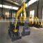 Строительная техника из Китая. Новый миниэкскаватор Doosan с длинным ходом рабочего оборудования DX55