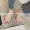 Women's Shoes Summer European and American Fashion flat sandals clear jelly slides