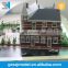 Construction & real estate maquette with ho scale figures, architectural model
