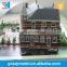 Construction & real estate maquette with ho scale figures, architectural model