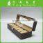 Wholesale Luxury Lacquered Wooden SIX Watches Collection Case