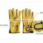 Customized high quality AB grade goatskin driver/worker soft lined work gloves