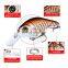 New style sea fishing chubby rock bait 78mm/12G bionic lure plastic hard bait wholesale crank lure