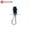 MT-1721 S type FTTH Anchor suspension clamp with hook lock