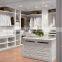 High-End Luxury Italian Walk-in Closet With Glass Door and LED Strips Amoires