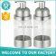 Stainless steel bathroom accessories liquid bottle, toothbrush holder,rinse cup and soap container