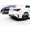 Car Auto Accessories Light Weight and High Strength Body Kits Dry Carbon Fiber Rear Bumper Canards For BENZ AMG A35