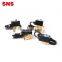 SNS 2WF040-10 110V explosion-proof normally closed pneumatic large diameter coil brass solenoid valve